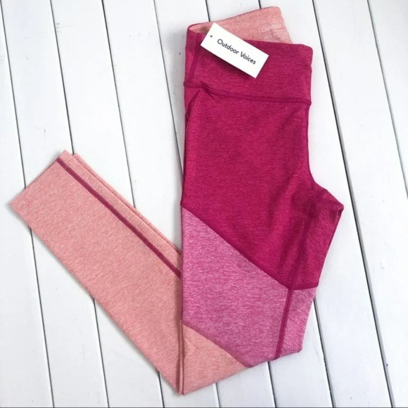 Outdoor Voices 7/8 Colorblock Springs Legging NWT - Picture 3 of 6
